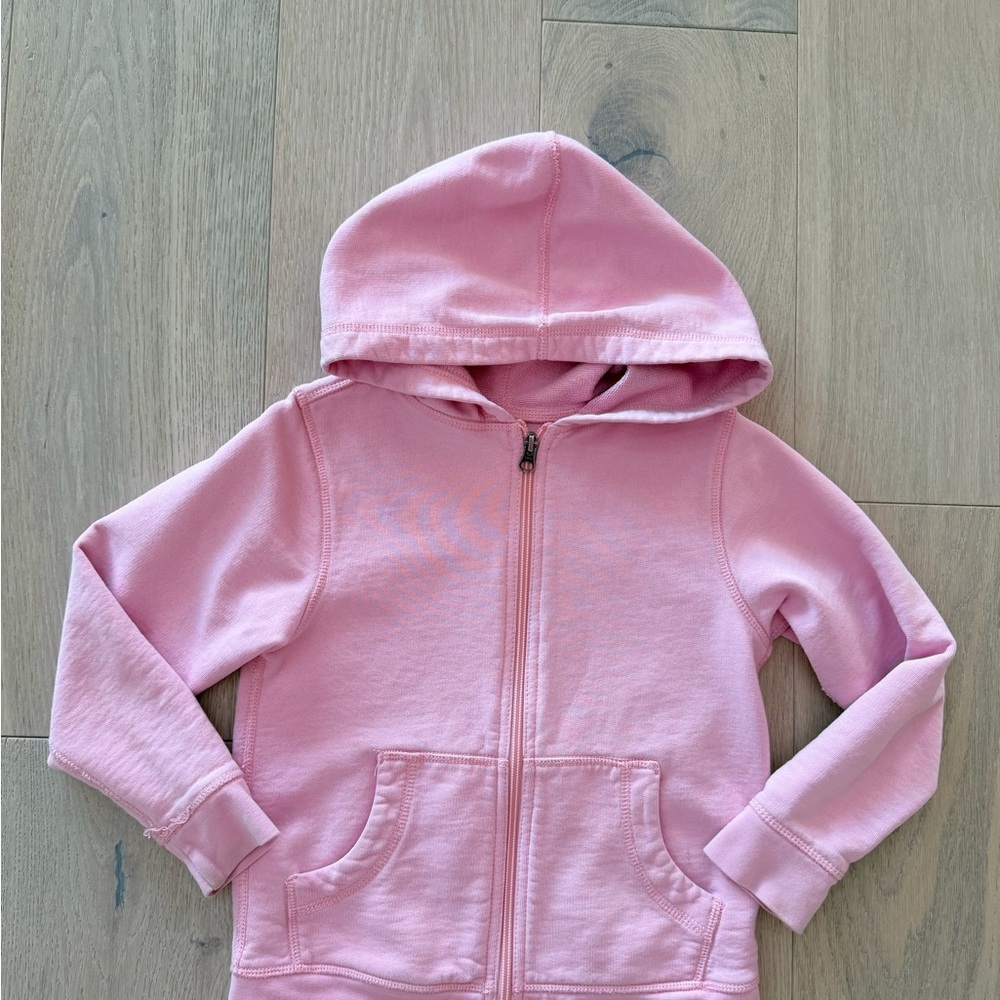Hanna Andersson Light Pink Kids Hoodie